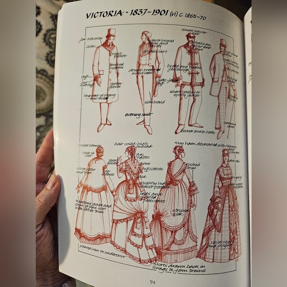 NWOT Historical Costume Guidebook 1066-1990s - Picture 5 of 5